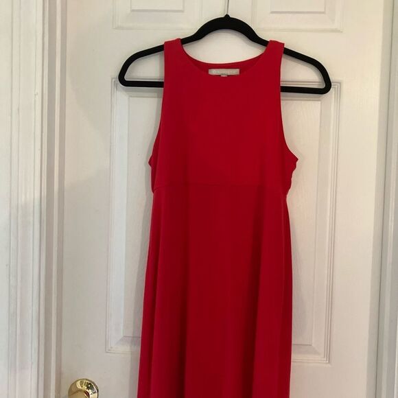 Athleta SANTORINI HIGH NECK SOLID DRESS Size Small - Picture 1 of 7